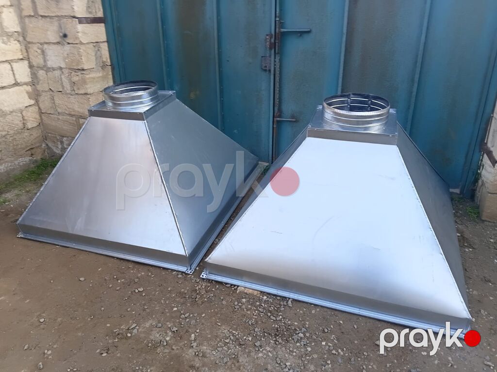 Mətbəx və manqal üçün sinklənmiş metal aspirasiya başlığı - Material — Mətbəx cixartma qapıları və aksesuarları, Saray (9)
