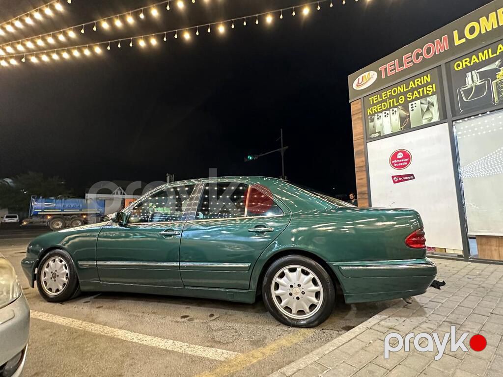 Mercedes E 320, 3.2 L, 2000 il, 485 690 km — Avtomobillər, Bakı (7)
