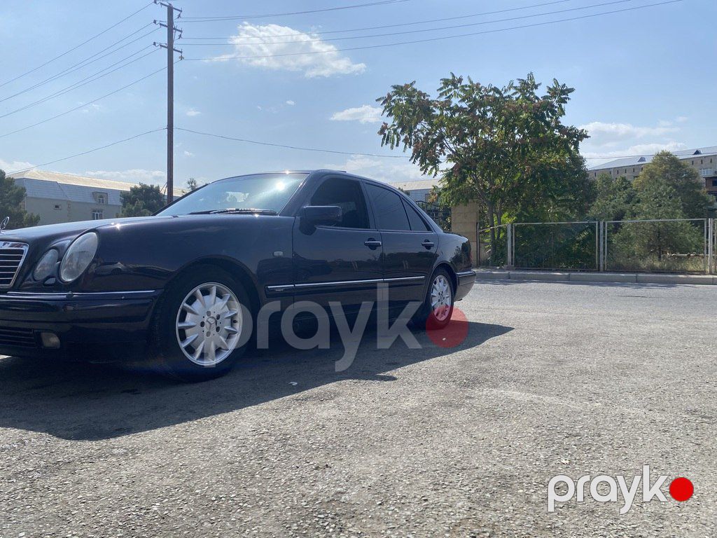 Mercedes E 240, 2.4 L, 1999 il, 412 237 km — Avtomobillər, Gəncə (6)