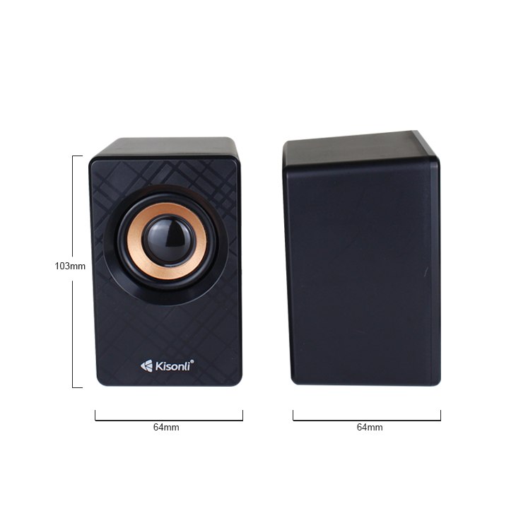 Stereo dinamik "Kisonli Ks-01" (USB AUX Səs Gücləndirici) — Səs texnikası, Bakı (8)