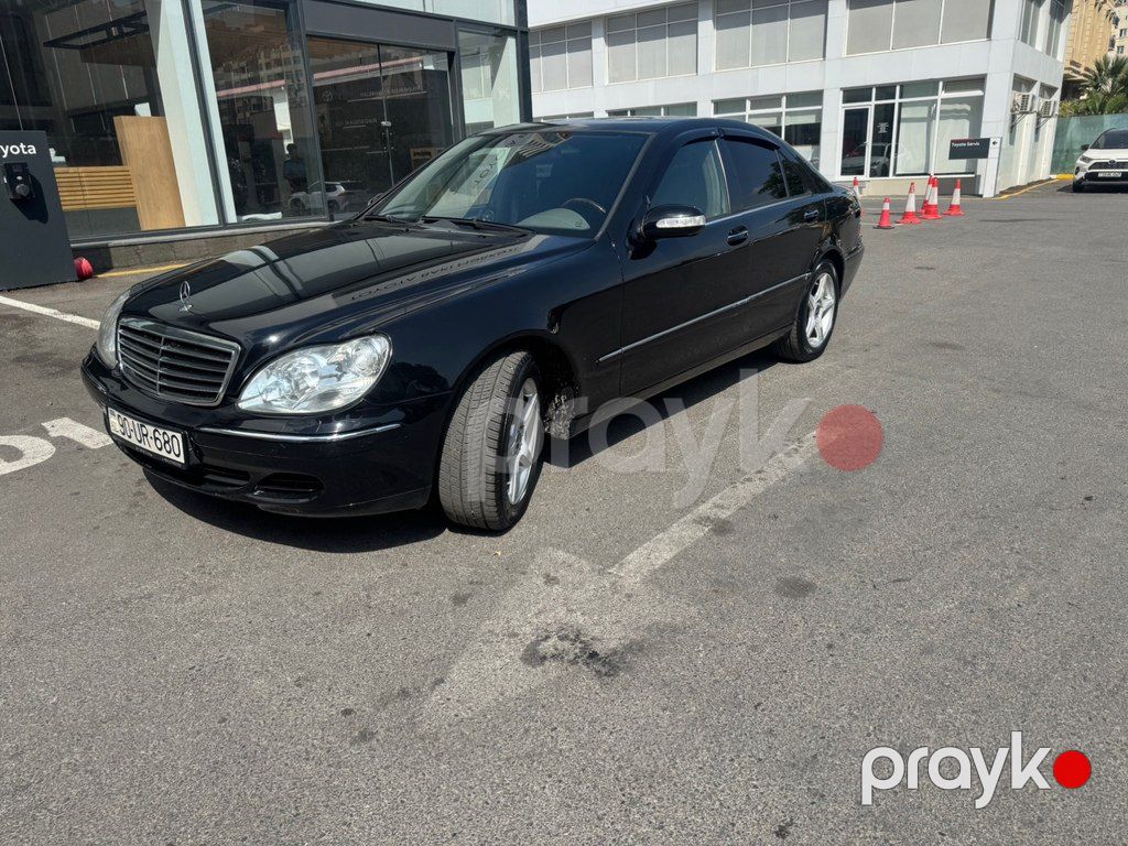 Mercedes S 320, 3.2 L, 2005 il, 380 000 km — Avtomobillər, Bakı (2)