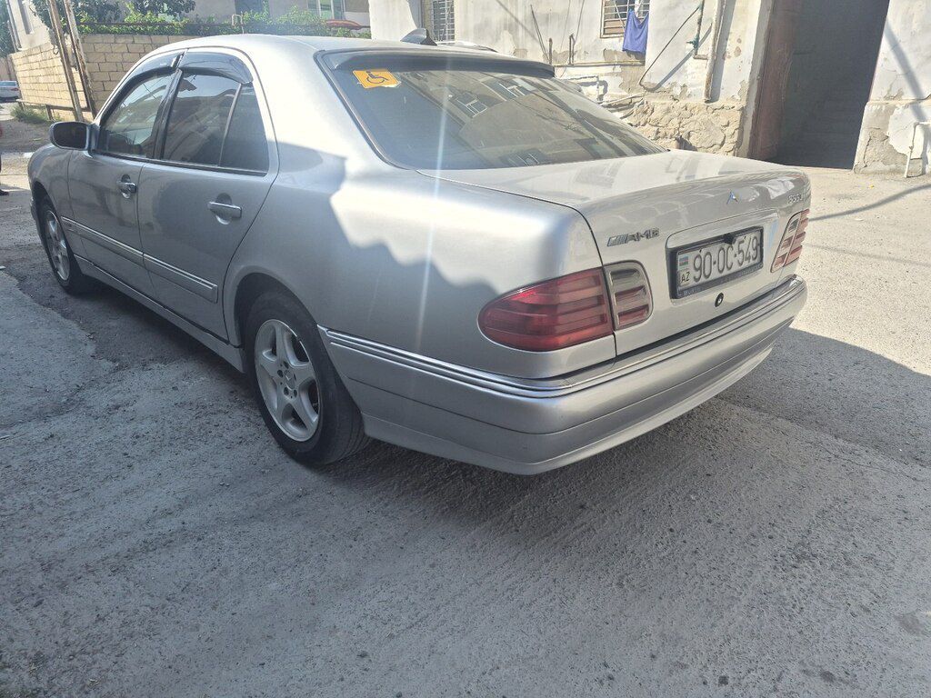 Mercedes E 220, 2.2 L, 1998 il, 227 000 km — Avtomobillər, Sumqayıt (5)