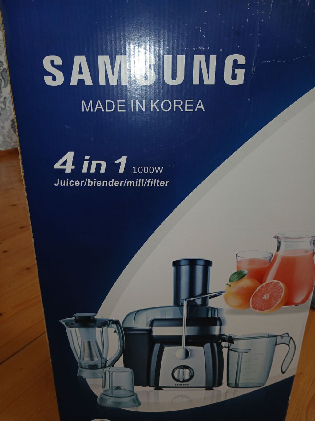 Samsung 4-in-1 mətbəx cihazı – 1000W Made in Korea Funksiyalar — Mətbəx kombinaları və maşınları, Qəbələ (4)
