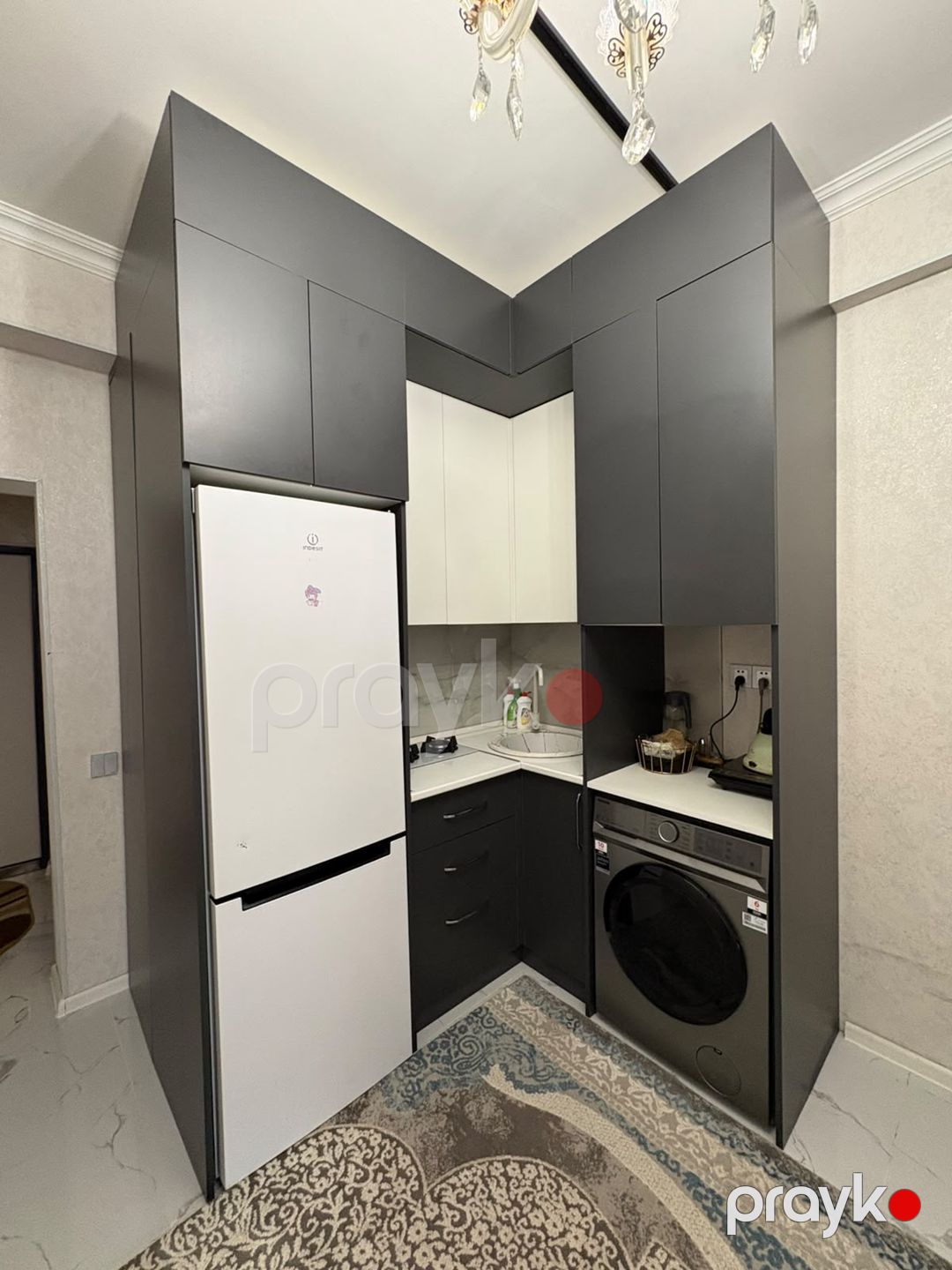 Satış: 1 otaqlı Yeni tikili, 30 m², H.Eliyev prospekti 55 — Mənzil (4)