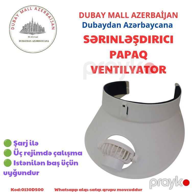 Sərinkeş papaq — Geyim, ayakkabı, aksesuarlar, Bakı