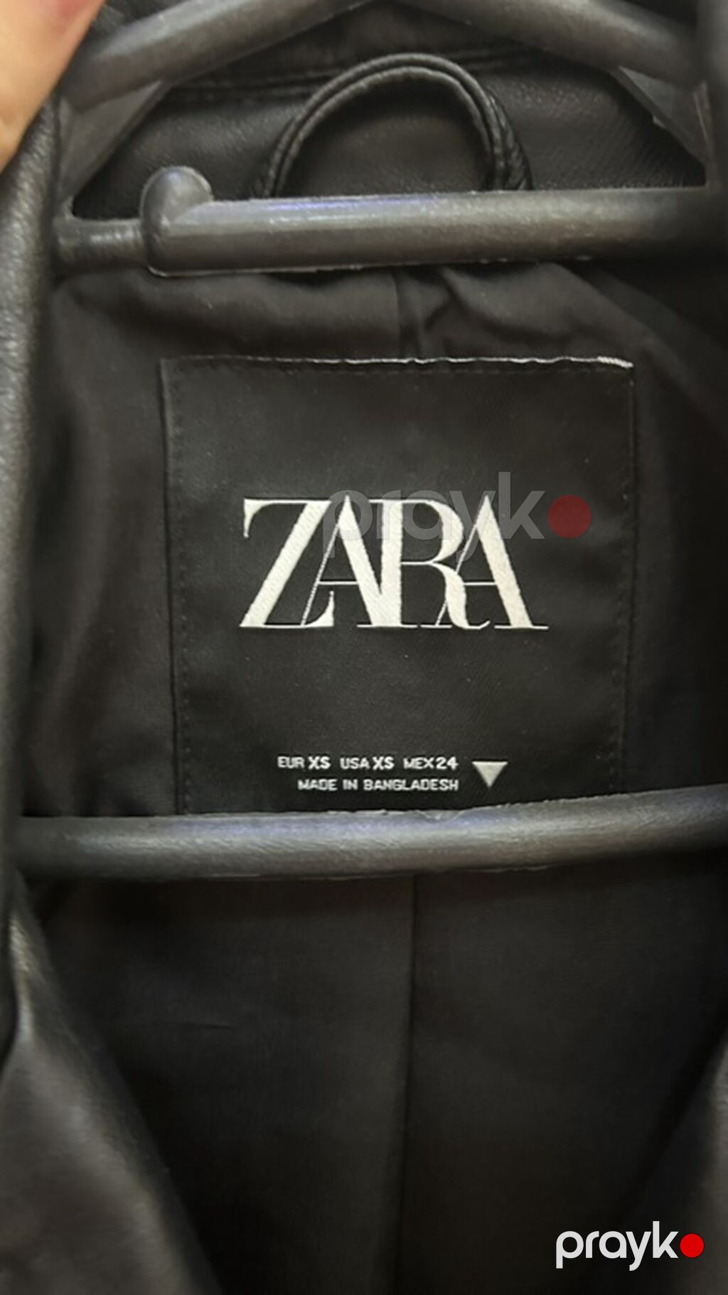 Dəri kurtka, Zara, XS — Jaketlər, Bakı (2)