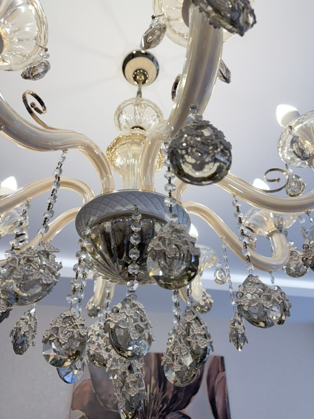 Çılçıraq, 8 lampa, Şüşə — Tavan is?qlar? v? cilc?raqlar, Bakı (2)