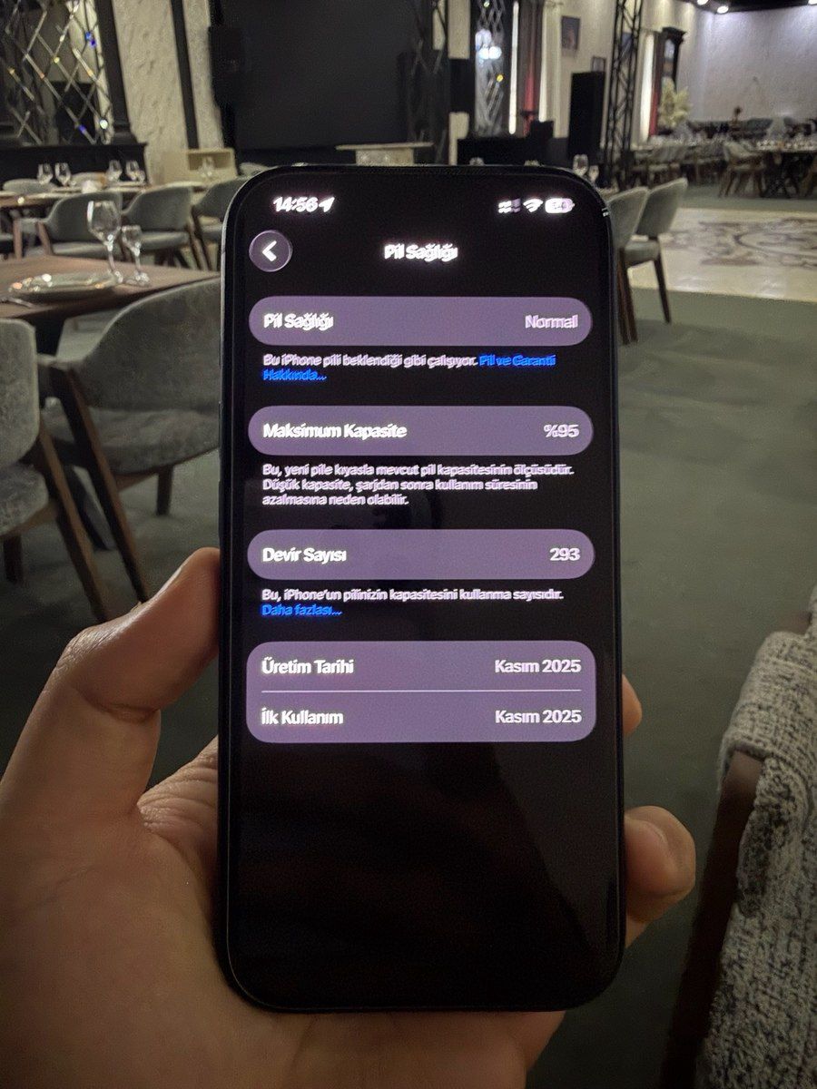 Apple iPhone 17 Pro Deep Blue 256GB/12GB — Smartfonlar, Bakı (3)