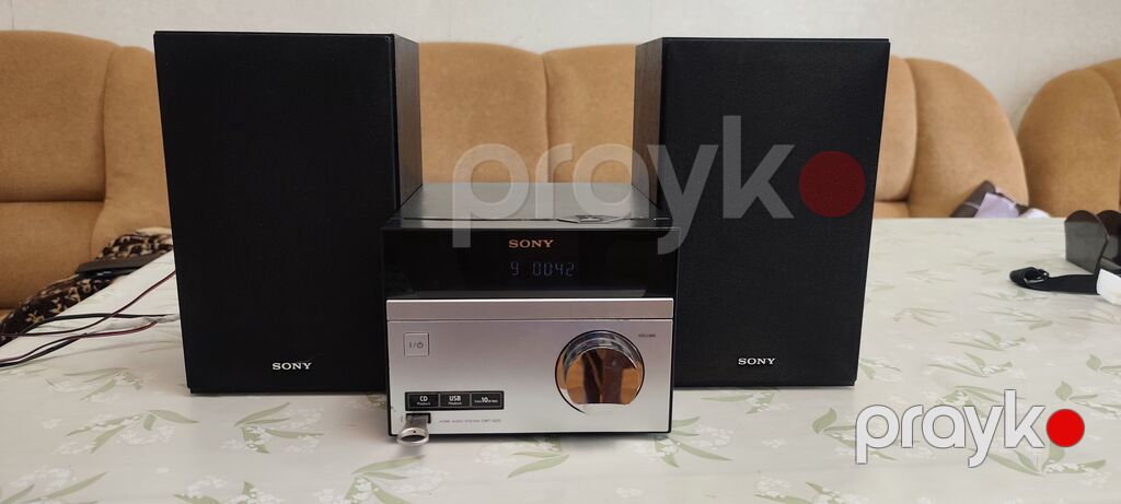 İki ədəd musiqi sistemi satılır. 1) Sony kompakt mini Hi‑Fi sistemi — Akustik sistemlər, Bakı