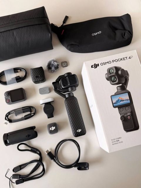 DJI Osmo Pocket 4 Pro — Vlog Combo — Bakı