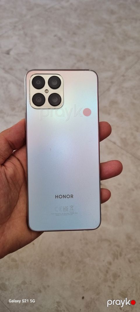 Honor 128 GB, rəng - Gümüşü, Barmaq izi — Bakı