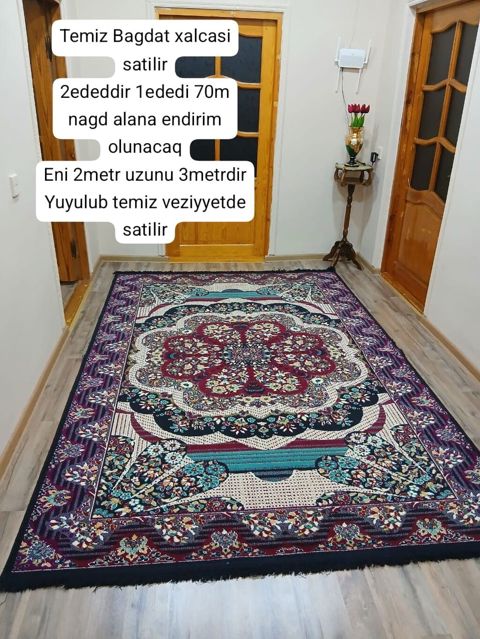 Xalcalar satilir qiymet qeyd olunub unvan mastaga i63826 sekine — Bakı