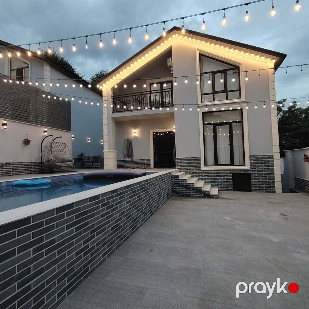 Satılır 4 otaqlı həyət evi/bağ evi 125 m² — Ev, villa, Qəbələ (3)
