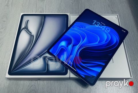 Apple iPad Air 13 inch 2025 (M2) 128 gb yaddaş ideal vəziyyətdə pil — Bakı