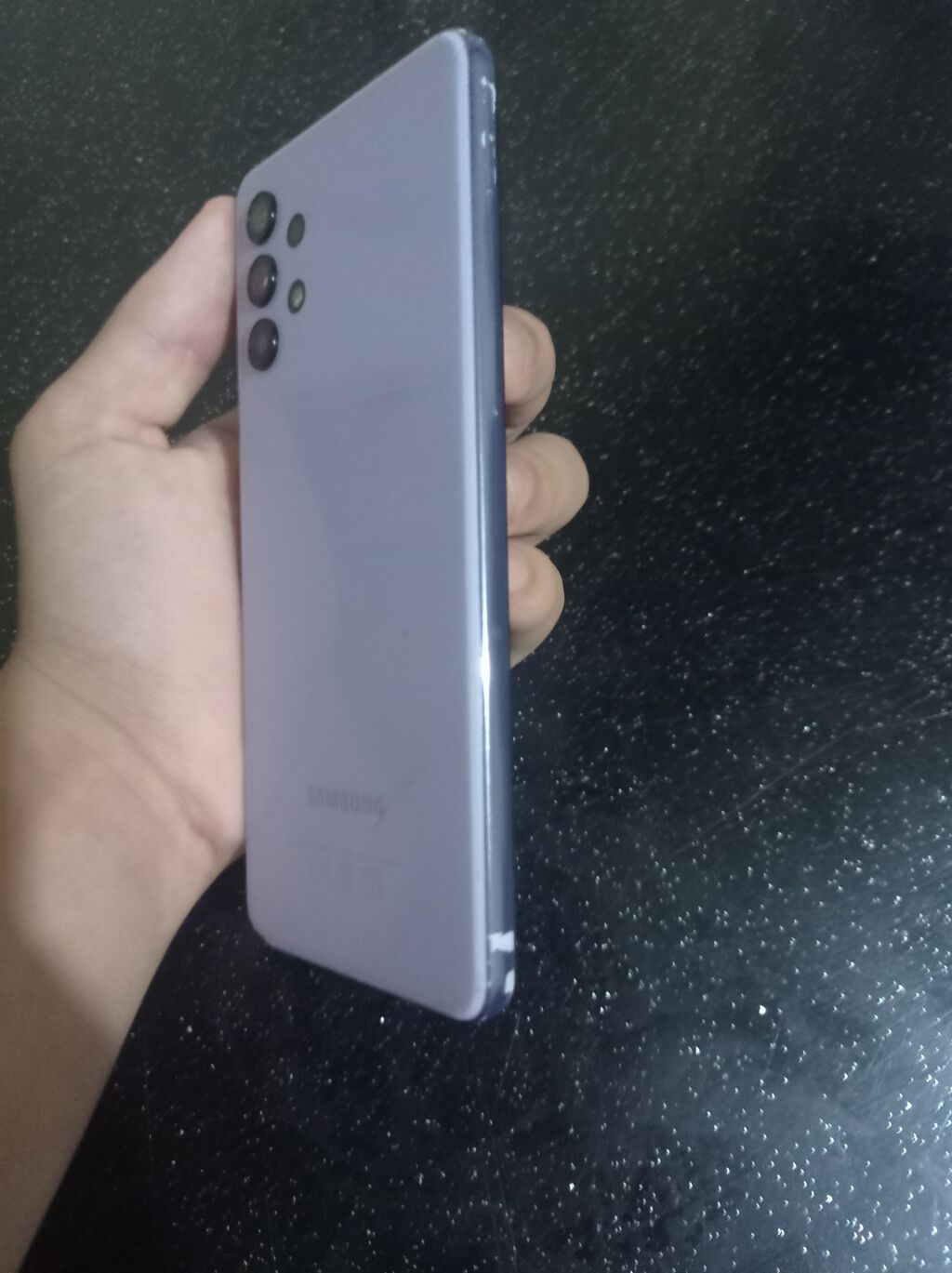 Samsung Galaxy A32, 128 GB, rəng - Bənövşəyi, Barmaq izi, İki sim kartlı, Face ID — Samsung, Bakı (3)