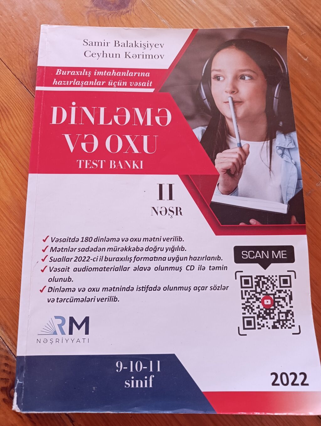 Məhsul: “Dinləmə və Oxu – Test Bankı” (II nəşr) Nəşriyyat: RM — Kitablar, Digah (2)