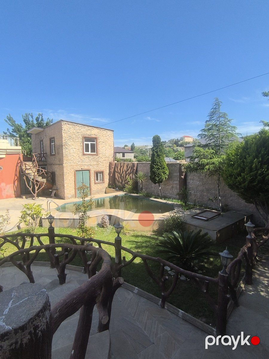 Satılır 8 otaqlı həyət evi/bağ evi 400 m² — Ev, villa, Bakı (9)