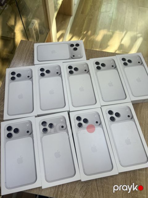 Apple iPhone 17 Pro Max Silver 256GB/12GB — Bakı