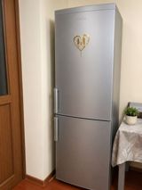 Altus iki qapılı soyuducu - Rəng: gümüşü (inox effekti), ön qapıda — Refrigerators