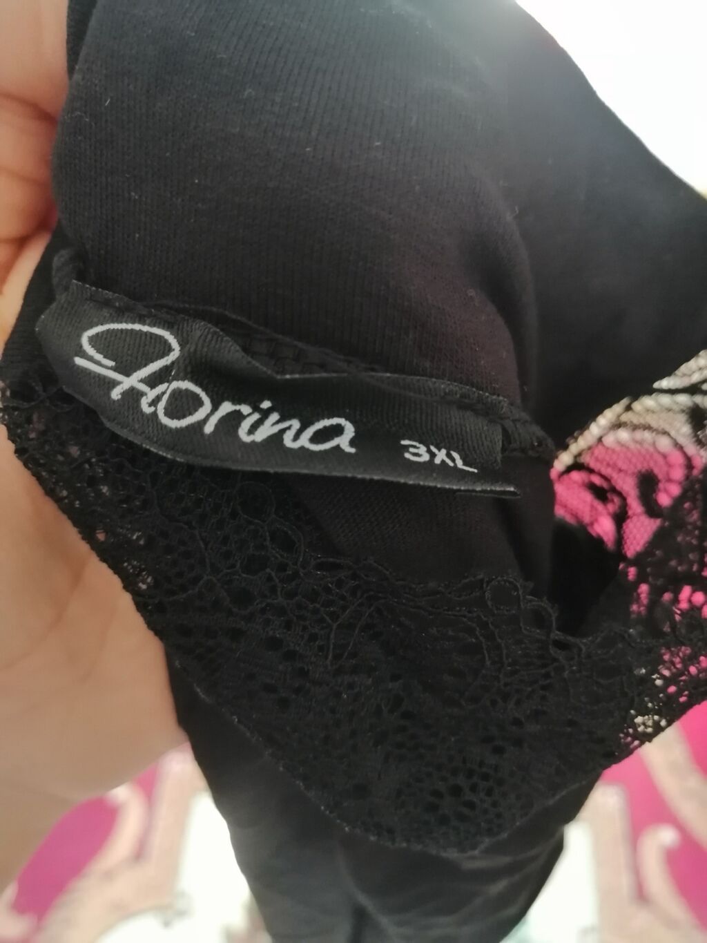 Qadın bluzası – Norina, 3XL - Rəng: qara - Model: uzunqol, balıqçı — Köynək, Bakı (2)