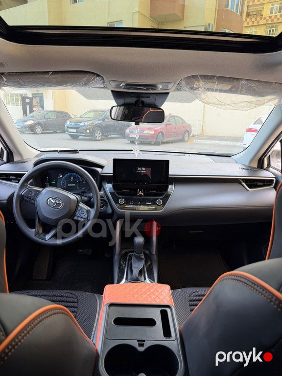 Toyota Corolla Cross, 2.0 L, 1.31 kWh, 2025 il, 8 500 km — Avtomobillər, Bakı (8)