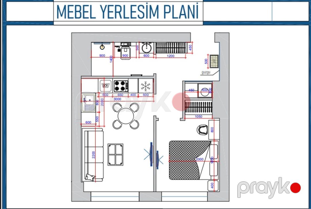 Satılır 2 otaqlı yeni tikili 46 m² — Mənzil, Bakı (2)