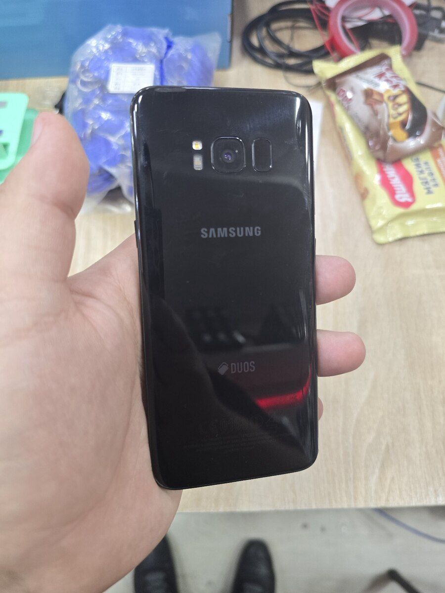 Samsung Galaxy S8 Midnight Black 64GB/4GB — Smartfonlar, Bakı (2)