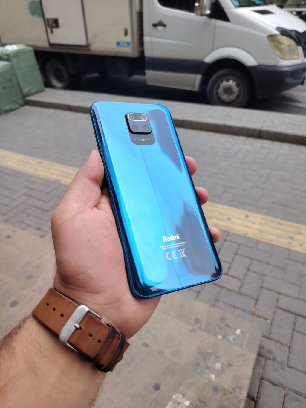 Redmi Note 9 Pro, 128 GB, rəng - Göy, Sensor, Barmaq izi, İki sim kartlı — Xiaomi, Bakı (3)