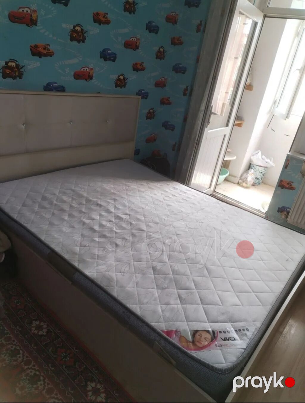 İkinəfərlik çarpayı, 2 tumba, İşlənmiş — Yataq otağı mobilya dəstləri, Mehdiabad (3)