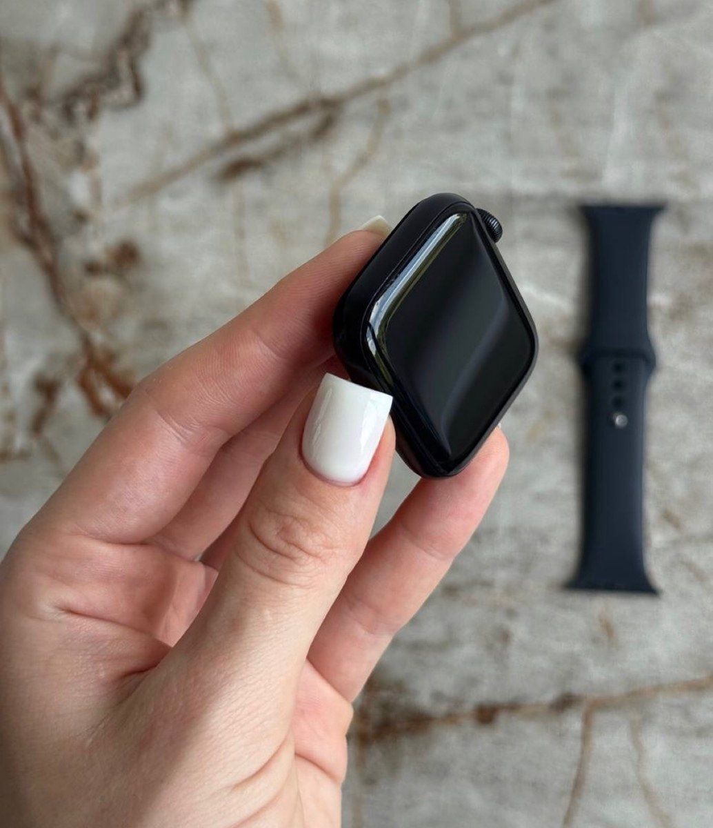 Apple Watch Series 7 Aluminum Midnight 45mm — Ağıllı saatlar və biləkliklər, Bakı (4)