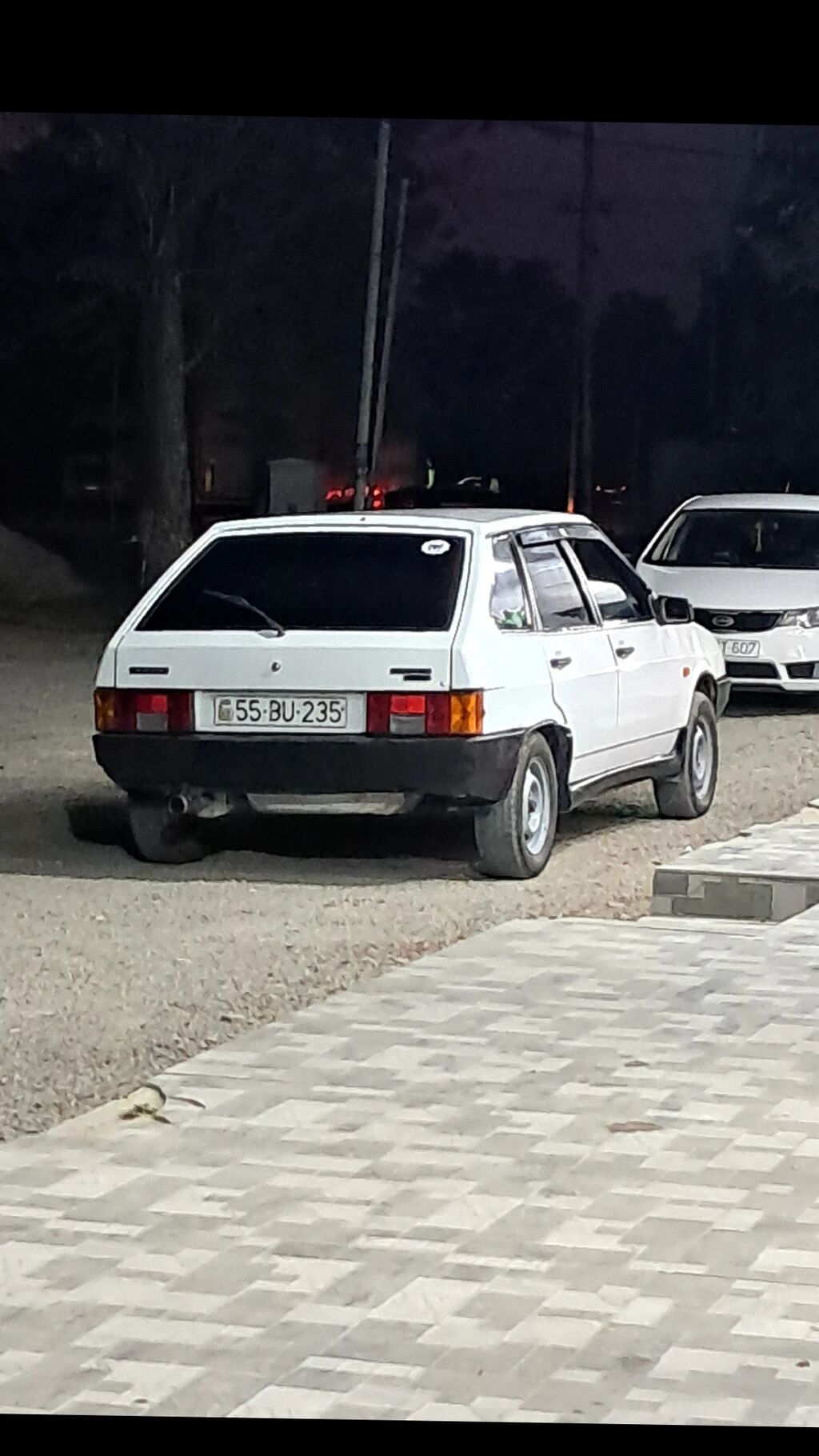 Lada Samara (VAZ‑2109) hatchbek - Korpus: 5 qapılı ağ rəngli — Avtomobillər, Şabran (3)
