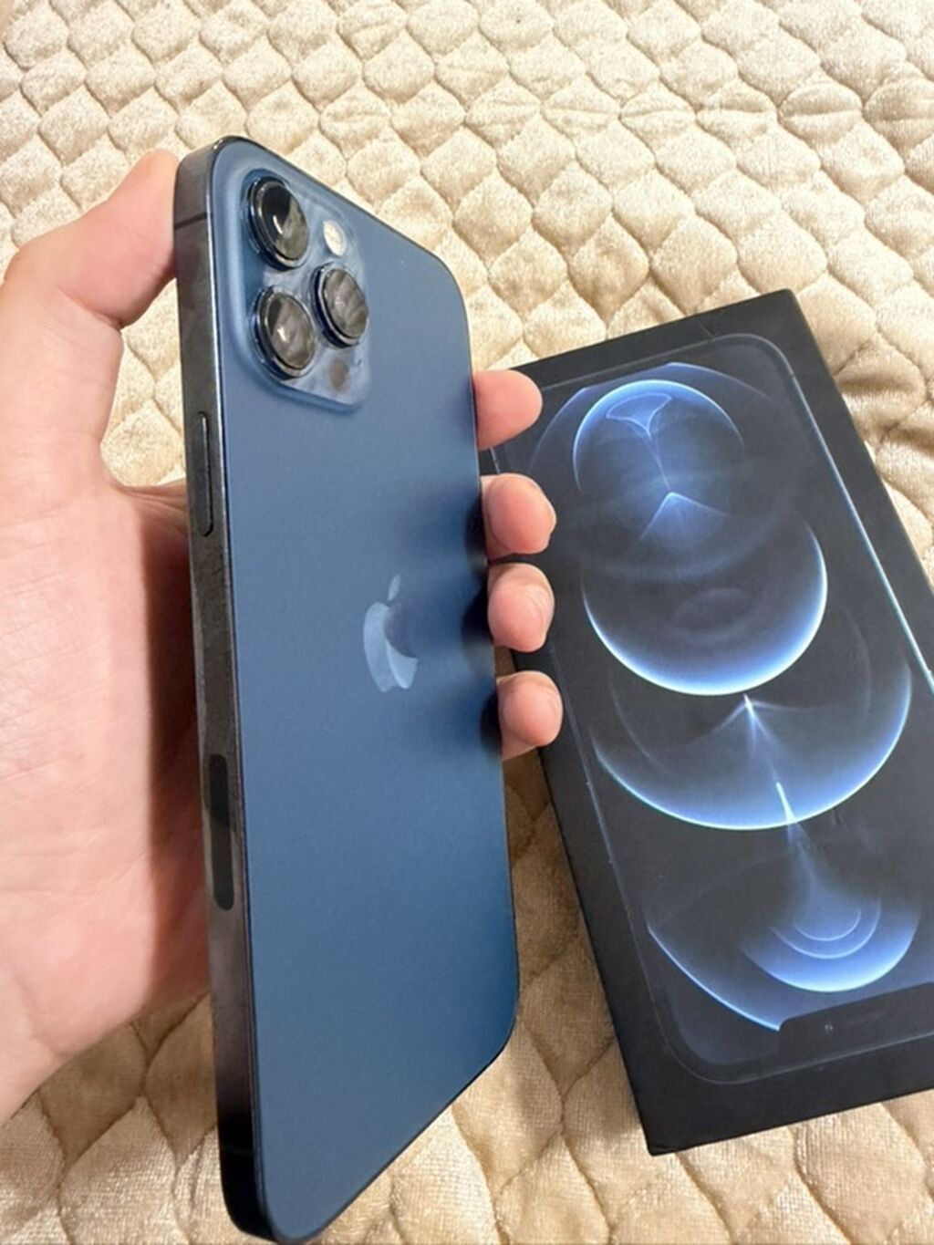 IPhone 12 Pro, 128 GB, Pacific Blue, Face ID — Apple iPhone, Biləsuvar (2)
