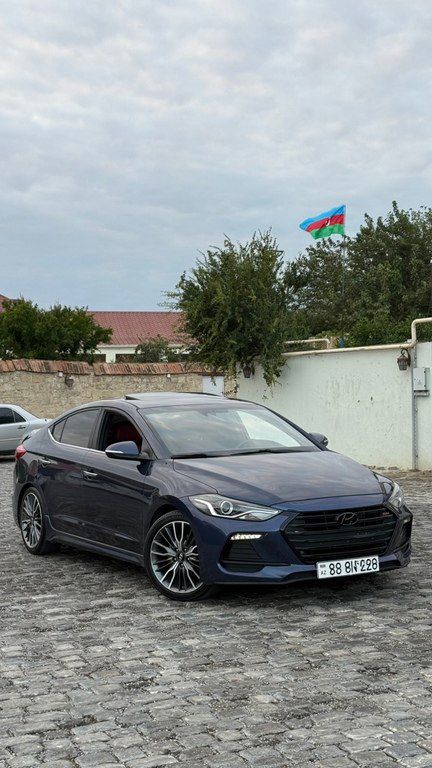 Hyundai Avante, 1.6 L, 2017 il, 114 000 km — Avtomobillər, Bakı (3)