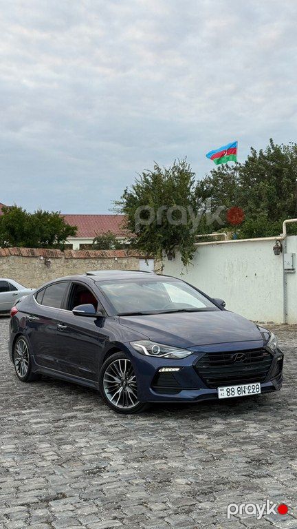 Hyundai Avante, 1.6 L, 2017 il, 114 000 km — Avtomobillər, Bakı (3)