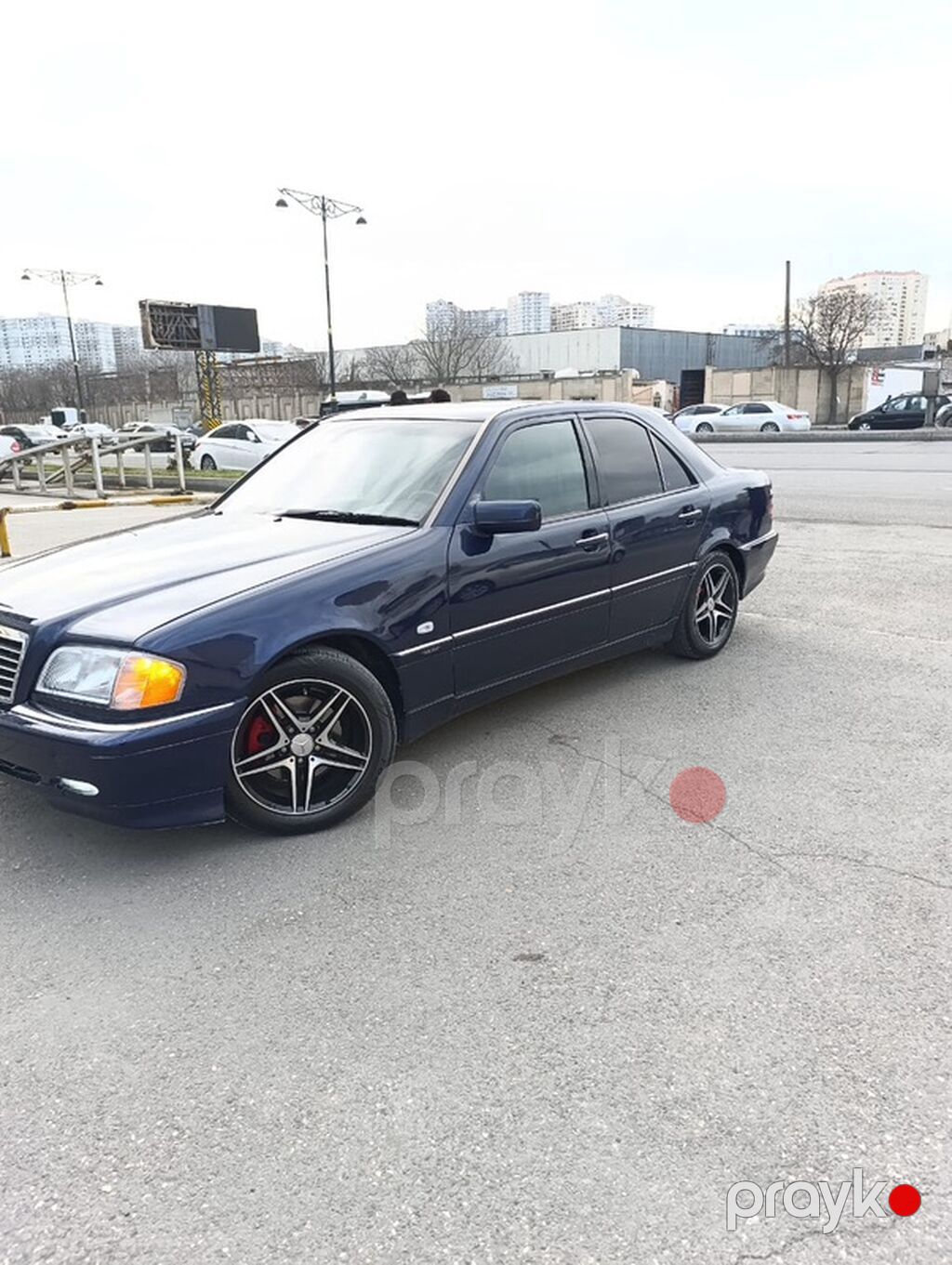 Mercedes-Benz C240 sedan - Kuzov: 4 qapılı sedan, tünd mavi rəng — Avtomobillər, Lənkəran (5)