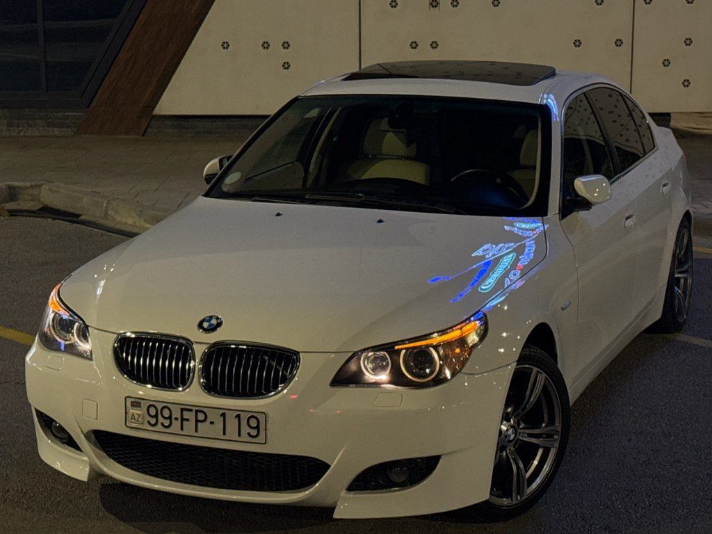 BMW 525, 2.5 L, 2006 il, 300 000 km — Avtomobillər, Bakı (10)