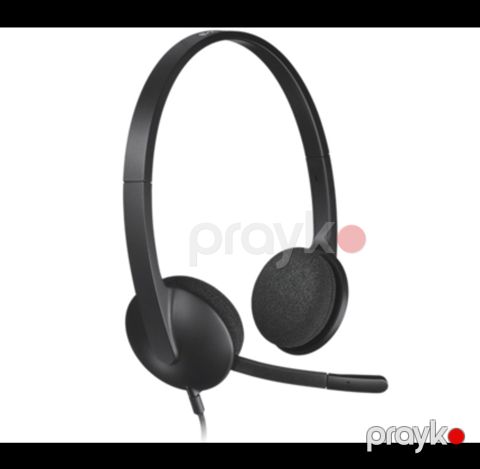 Qulaqlıq "Logıtech Corded USB Headset H340 - Black" — Bakı