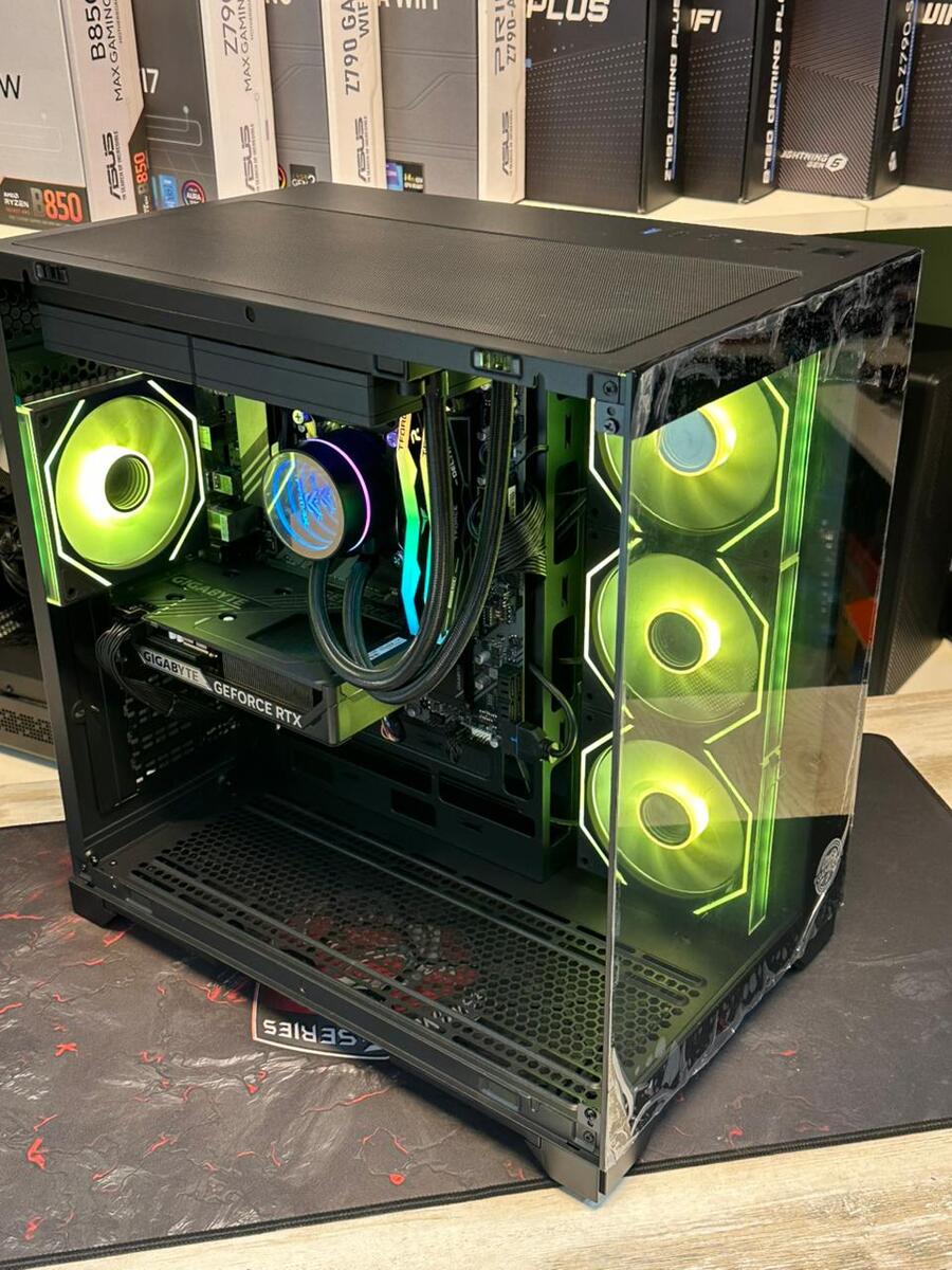 Gaming PC RTX 5060 8GB Ryzen 5 9600X 16GB DDR5 6000 MHZ 1TB Nvme M.2 SSD — Masaüstü kompüterlər, Bakı (3)