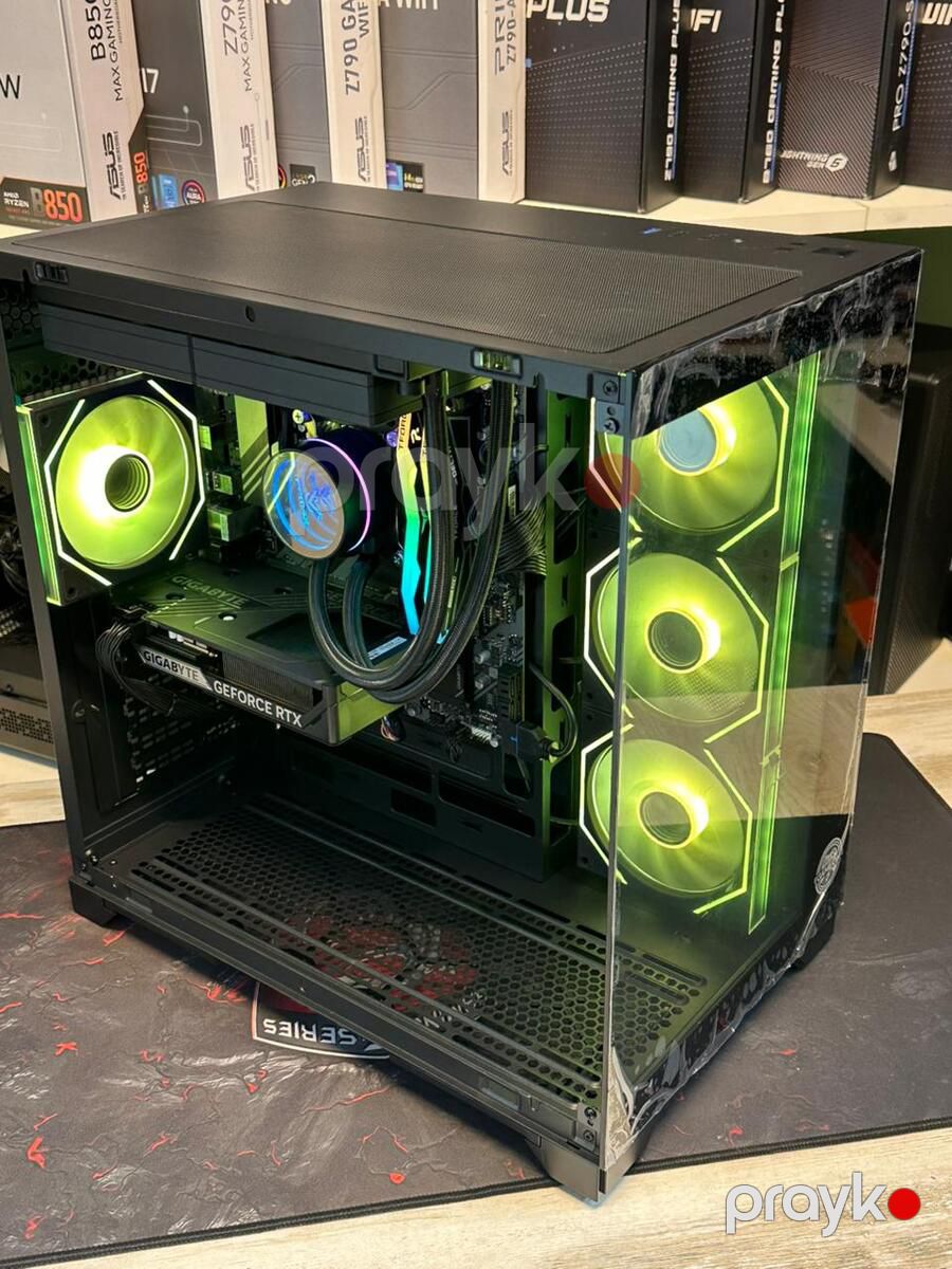 Gaming PC RTX 5060 8GB Ryzen 5 9600X 16GB DDR5 6000 MHZ 1TB Nvme M.2 SSD — Masaüstü kompüterlər, Bakı (3)