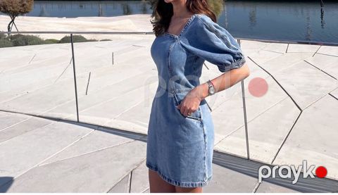 Denim qısa don - Material: orijinal cins (denim), orta qalınlıq — Xırdalan