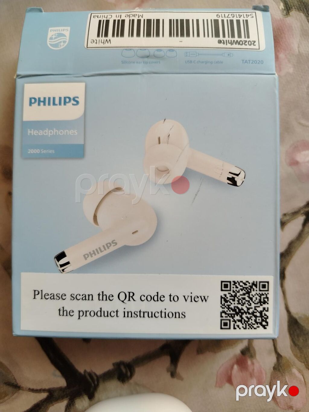 Yeni Simsiz (Bluetooth) Qulaqcıqlar, Philips, rəng - Ağ — Qulaqcıqlar, Mehdiabad (2)