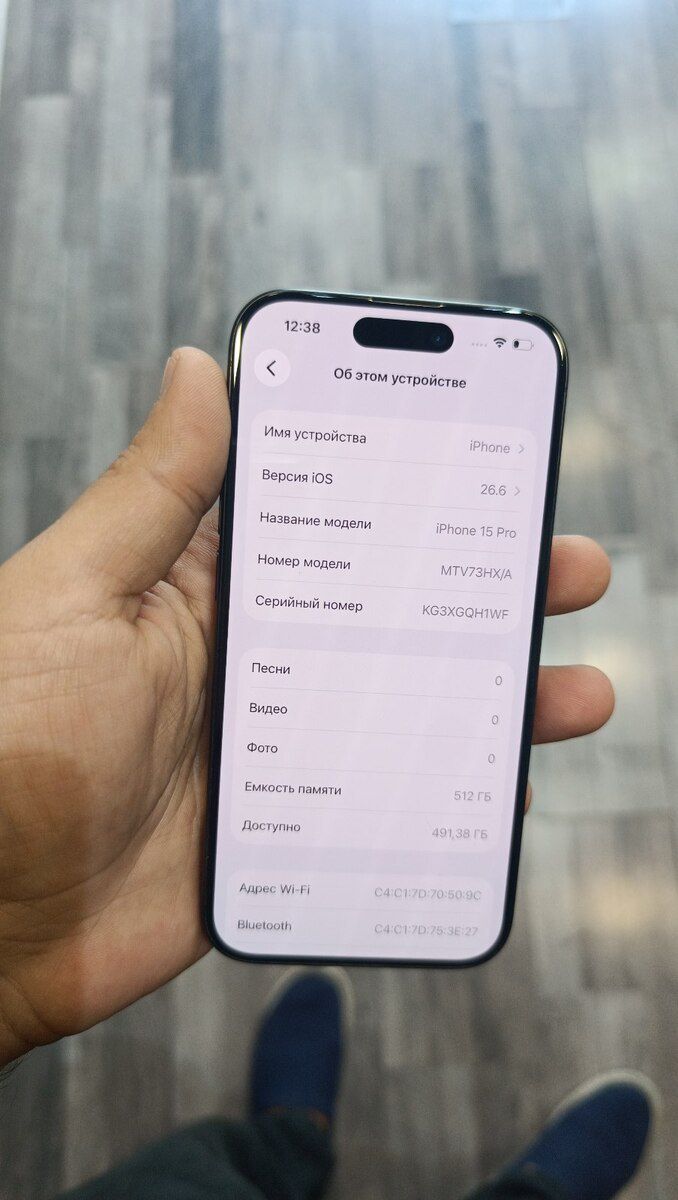 Apple iPhone 15 Pro Black Titanium 512GB/8GB — Smartfonlar, Bakı (9)