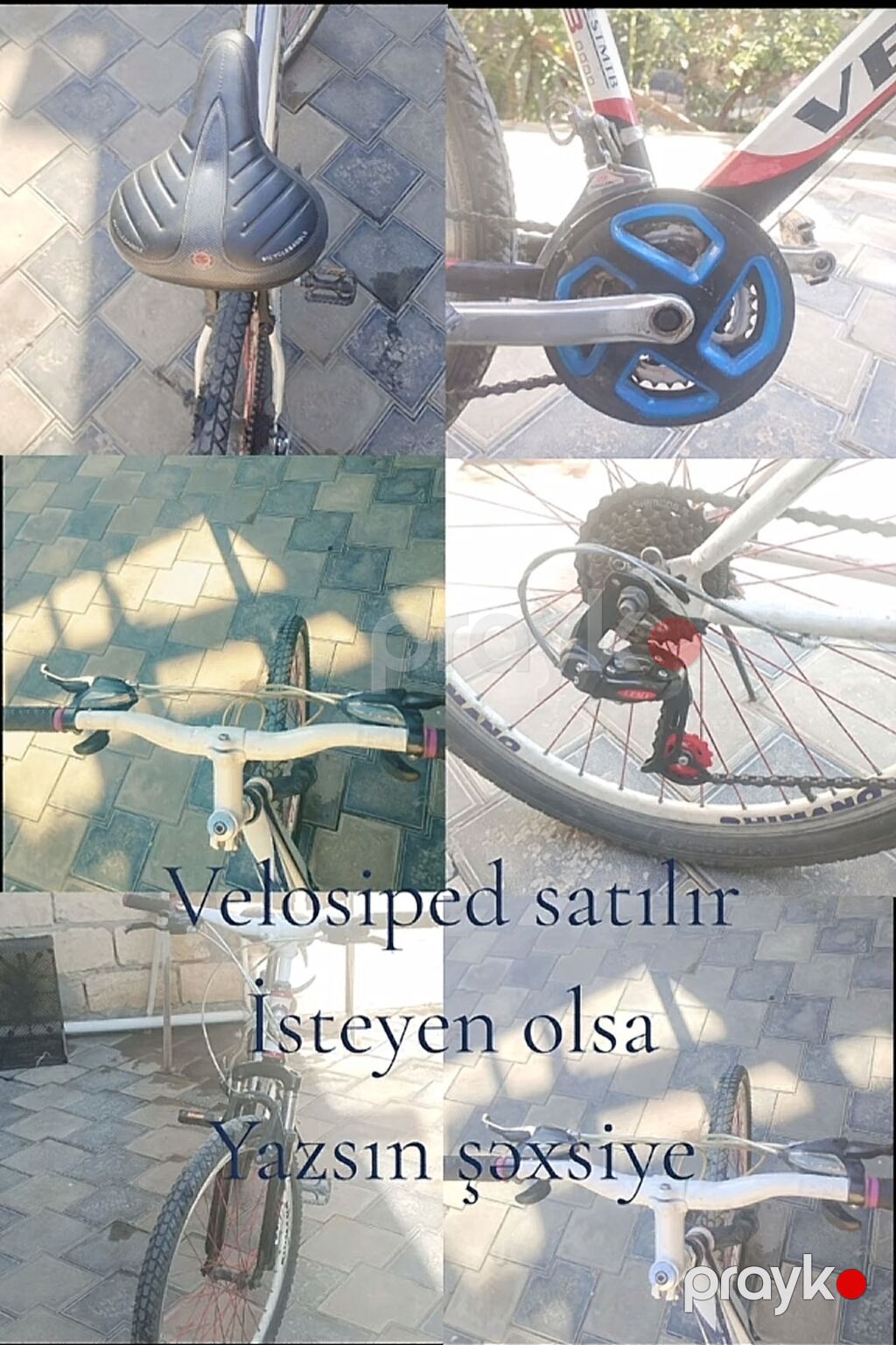 Velosiped – şəhər və yüngül ofroud sürüşləri üçün universal model — Yol velosipedləri, Masazır