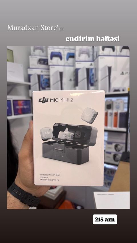 Mikrofon DJİ Mic Mini 2 — Bakı