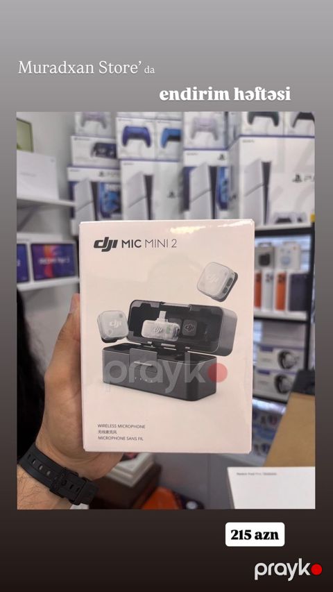 Mikrofon DJİ Mic Mini 2 — Bakı