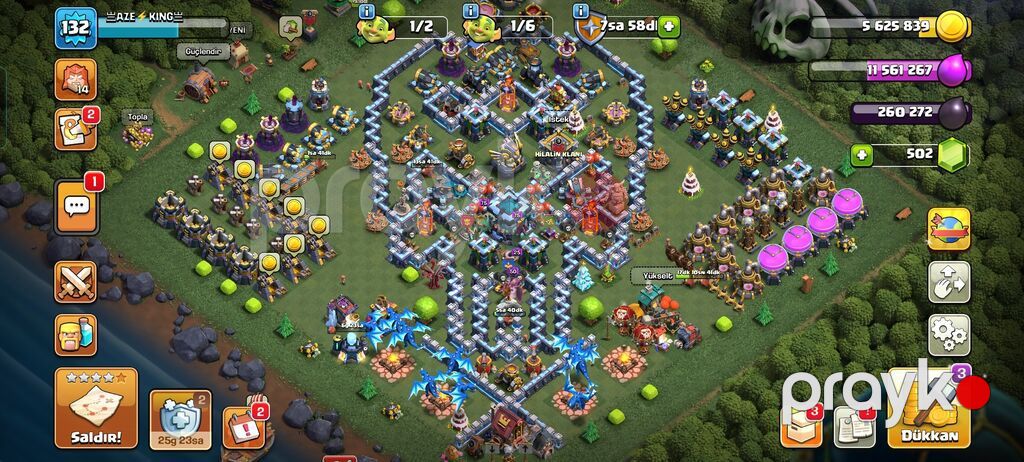 Clash of Clans hesabı – inkişaf etmiş əsas və inşaatçı bazası - Şəhər — İT, telekommunikasiya, Bakı (4)