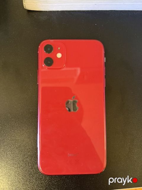 IPhone 11, Qırmızı, Simsiz şarj — Bakı