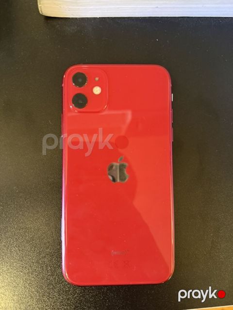 IPhone 11, Qırmızı, Simsiz şarj — Bakı