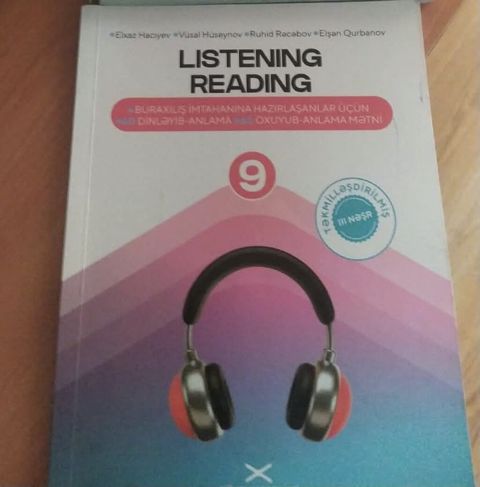 Məhsul: “Listening & Reading” – 9-cu sinif üçün hazırlıq vəsaiti — Bakı