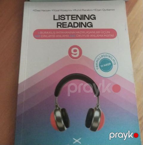 Məhsul: “Listening & Reading” – 9-cu sinif üçün hazırlıq vəsaiti — Bakı